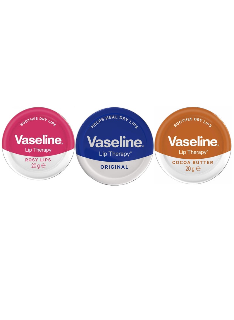 فازلين مجموعة فازلين | ليب ثيرابي -3انواع - Image 1