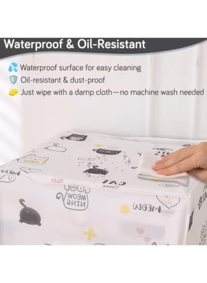 Washing Machine Cover Over Automatic - Multi Color Top Load (Multiple shapes) - Image 2