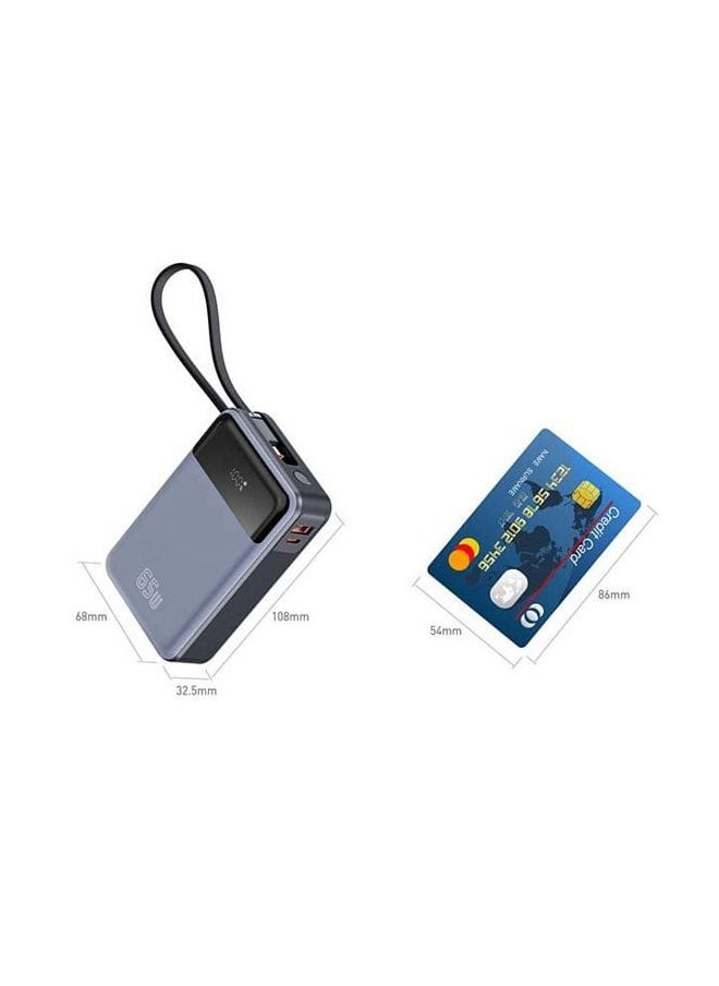 iOsuite - IOSUITE Ultimate 20,000mAh High Output Power Bank For Fast Charging. Charge your devices Faster With This High-Output Power Bank, Delivering 65W PD Charging. Its Sleek Design, Multiple Ports, And Reliable Battery Capacity Make it an Essential Companion For All Your Gadgets. - Image 1