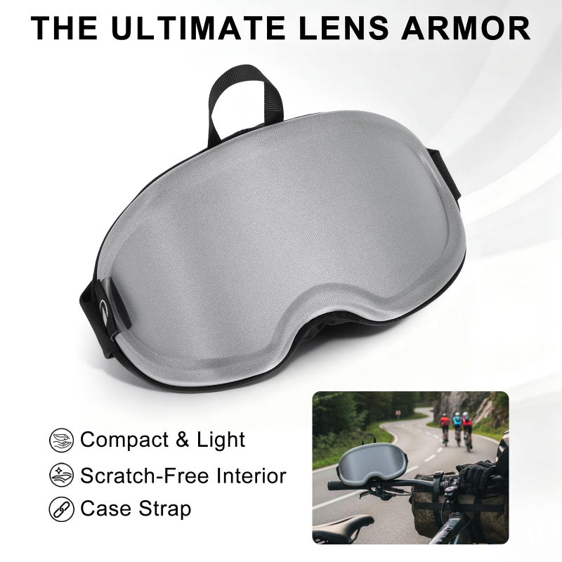BATFOX Motorcycle ATV Goggles Dirt Bike Motocross Safety ATV Tactical Riding Motorbike Glasses Goggles for Men Women Youth Fit Over Glasses UV400 Protection Shatterproof (blue/white black) - Image 4
