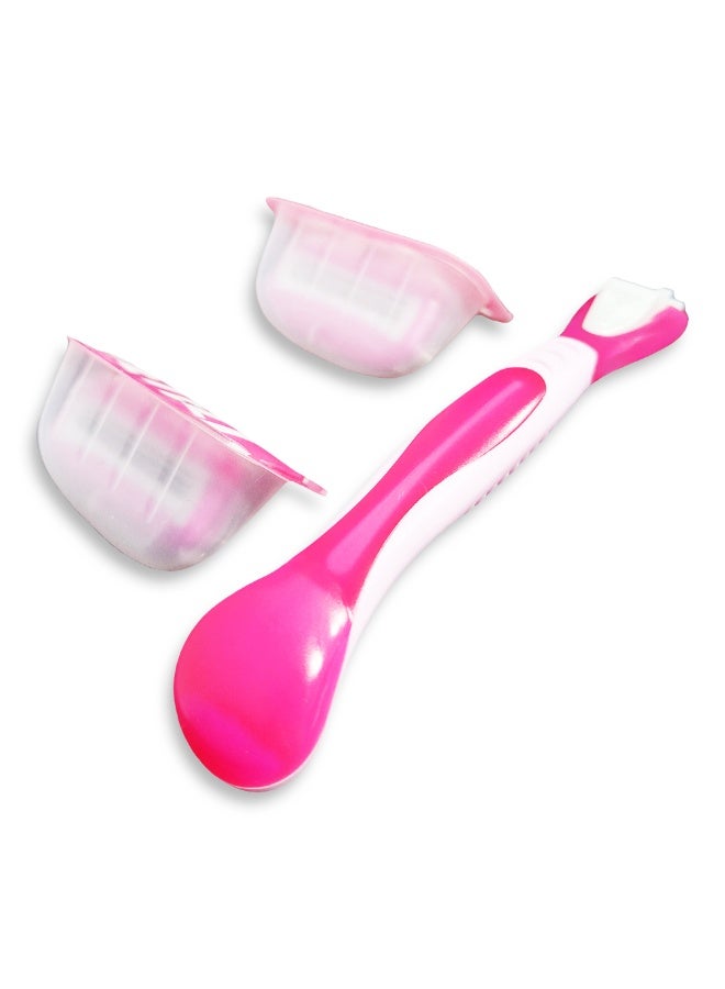 WETELL Comfortglide Spa Breeze 3-blade women's razor, smooth and safe design for sensitive skin, sharp blades and moisturizing foam with plant oil extract for ultra smoothness, with two interchangeable heads and a comfortable handle for easy use, ideal for shaving the body and legs, the movable head does not cause cuts with ease of movement on the body's curves  - Image 5