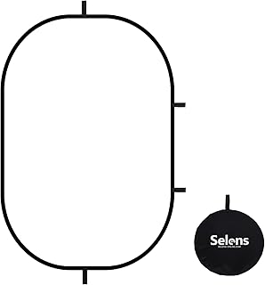 Selens Selens Soft White Diffuser Foldable Light Diffuser Light Diffusion Panel with Carry Bag, Diffuser Fabric Light Modifier - Image 1