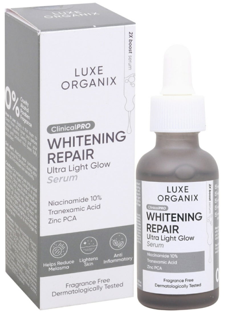 LUXE ORGANIX Luxe Organix Whitening Repair Ultra Light Glow Serum 30 ml  - Image 1