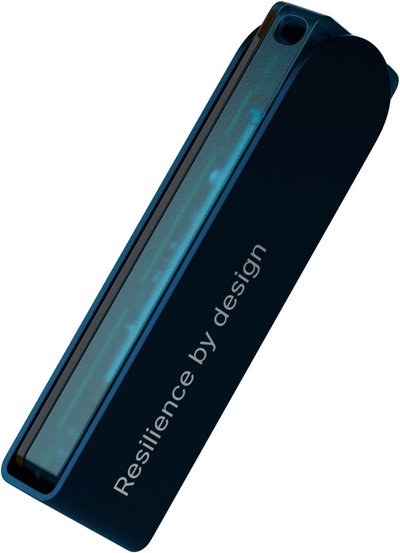 Ledger محفظة العملات الرقمية Nano X (زرقاء الياقوت) - بلوتوث - أفضل طريقة لشراء وإدارة وتنمية جميع أصولك الرقمية بأمان - Image 2