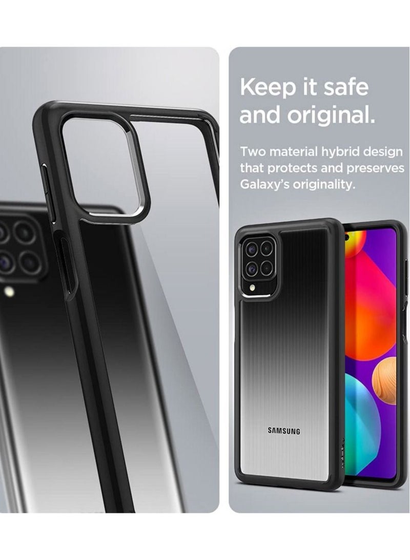 Spigen Ultra Hybrid for Samsung Galaxy M62 Case Cover - Matte Black - Image 2