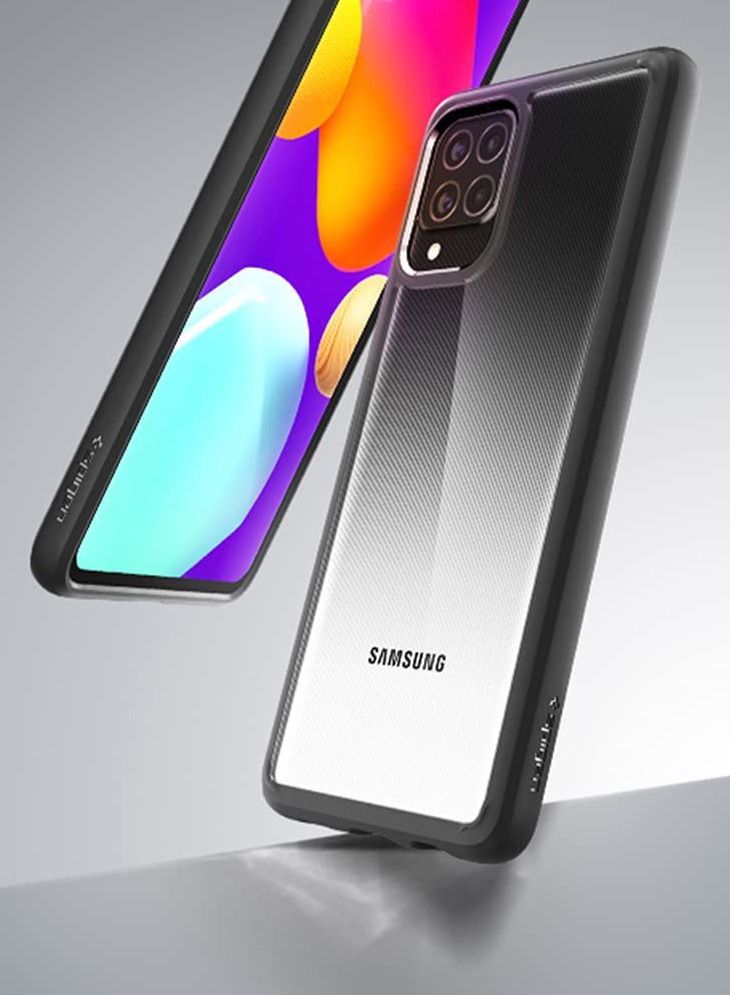 Spigen Ultra Hybrid for Samsung Galaxy M62 Case Cover - Matte Black - Image 4