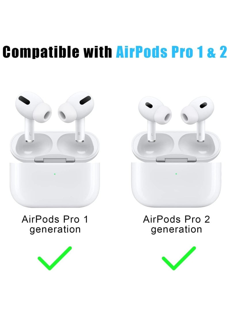 Generic - [3 Pairs] Replacement Ear Tips for AirPods Pro and AirPods Pro 2nd Generation with Noise Reduction Hole Silicone Ear Tips for AirPods Pro - Image 1