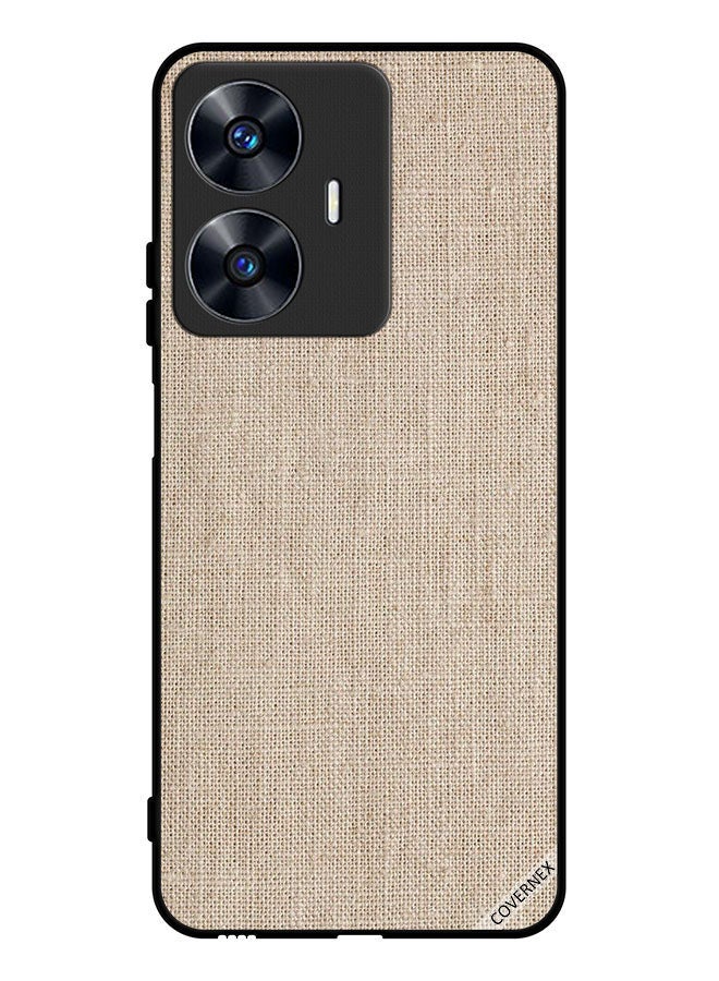 Covernex Protective Case Cover For Realme C55 Cloth Texture - Image 1