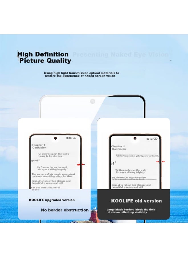 Koolife [Enhanced Version] Tempered Glass Screen Protector For Vivo Iqoo Neo7, Neo7Se Phone Film Protective Cover, Gaming Edition, Full Screen Coverage, Ultra-Thin, Hd Clear, Shatterproof, Fingerprint Resistant - Image 4