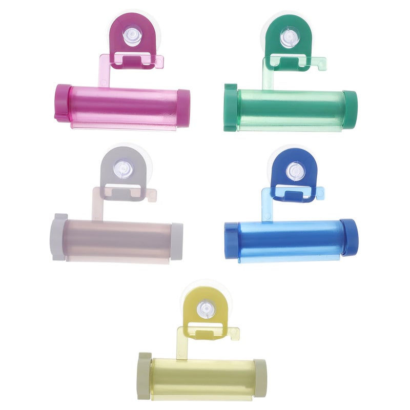 Toothpaste Squeezer Suction Cup 8X7cm Manual Bathroom Organizer Reduces Waste Assorted Color - Image 2