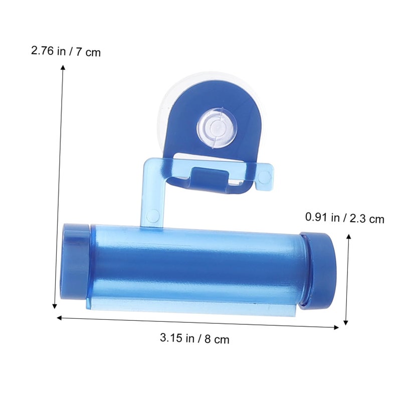 Toothpaste Squeezer Suction Cup 8X7cm Manual Bathroom Organizer Reduces Waste Assorted Color - Image 4
