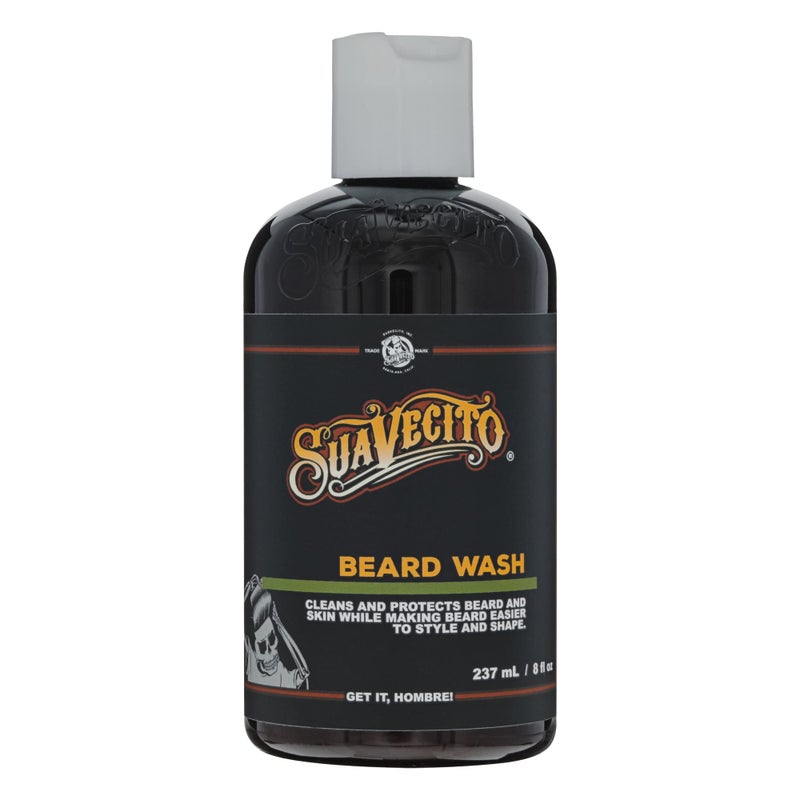 Suavecito Beard Wash Cleansing and Styling Beard Face Wash For Men 8 ounce