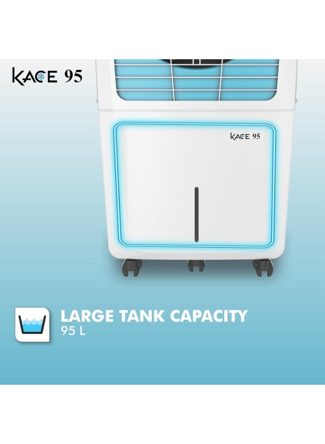 Havells Havells Kace 95 L Desert Air Cooler – GHRACAMB008, 3600 m³/h Airflow, Ice Chamber, Honeycomb Pads  - Image 4