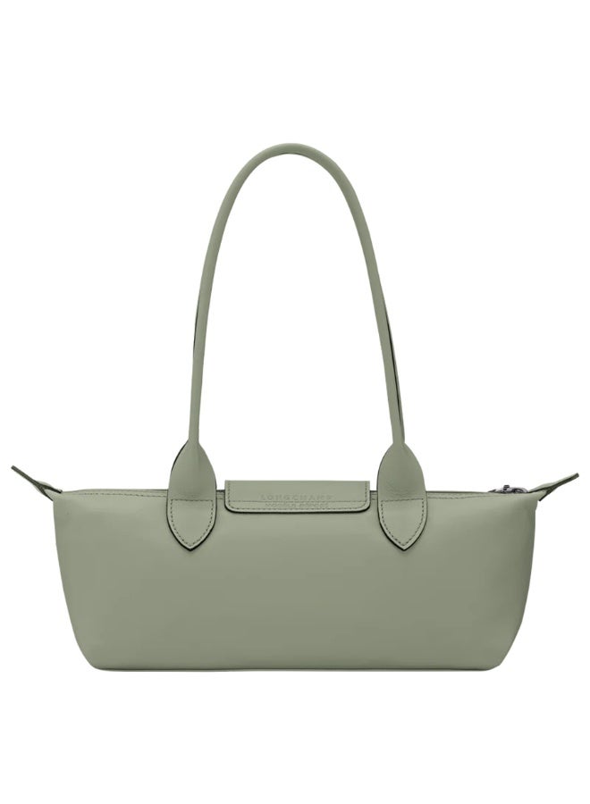 Longchamp Le Pliage Sage Green Slim Baguette Underarm Shoulder Tote Bag - Image 2