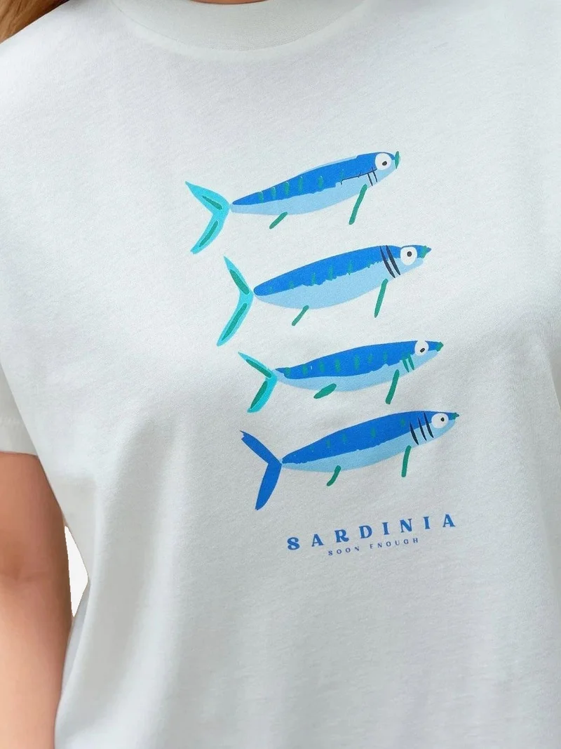 HICCUP Printed Regular Fit Crew Neck 100% Cotton T-shirt