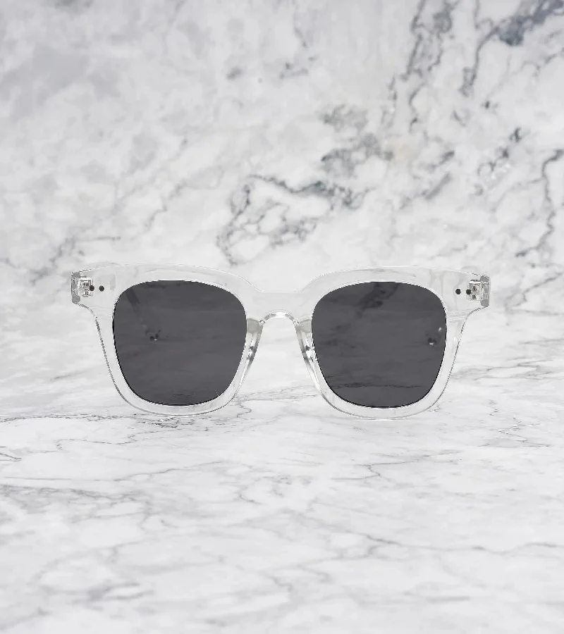 Explicit Poets Explicit Poets Unisex WILLIAM CLEAR Clear - Gray Stylish Sunglasses, 1EP9