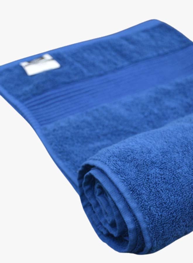 أيه زيد أم منشفة استحمام فاخرة قطن 100% قطعة واحدة (70 × 140 سم) – 550 جرام/م– امتصاص عالي وتجف بسرعة – مثالية للحمام – لون أزرق ملكي - Image 3