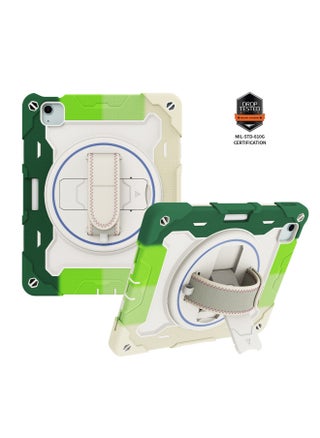 Suitable For Ipad Air 11/13 2025 Silicone Anti-drop Flat Protective Case Pro 11th Bracket Flat Case-Color:Colorful Green-Applicable Models:Ipad Air 11 2024/2025 (without Pen Tray) - pzsku/Z6B395AB8E6308308A72DZ/45/1746195295/9d8454f5-03ef-479c-be68-e61f7c6b3b17