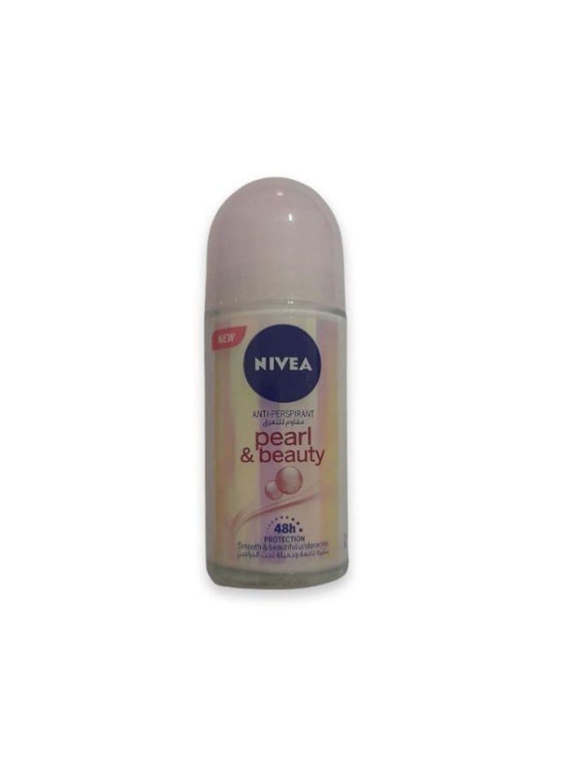 Nivea مزيل العرق رول أون لؤلؤة وجمال 50 مل