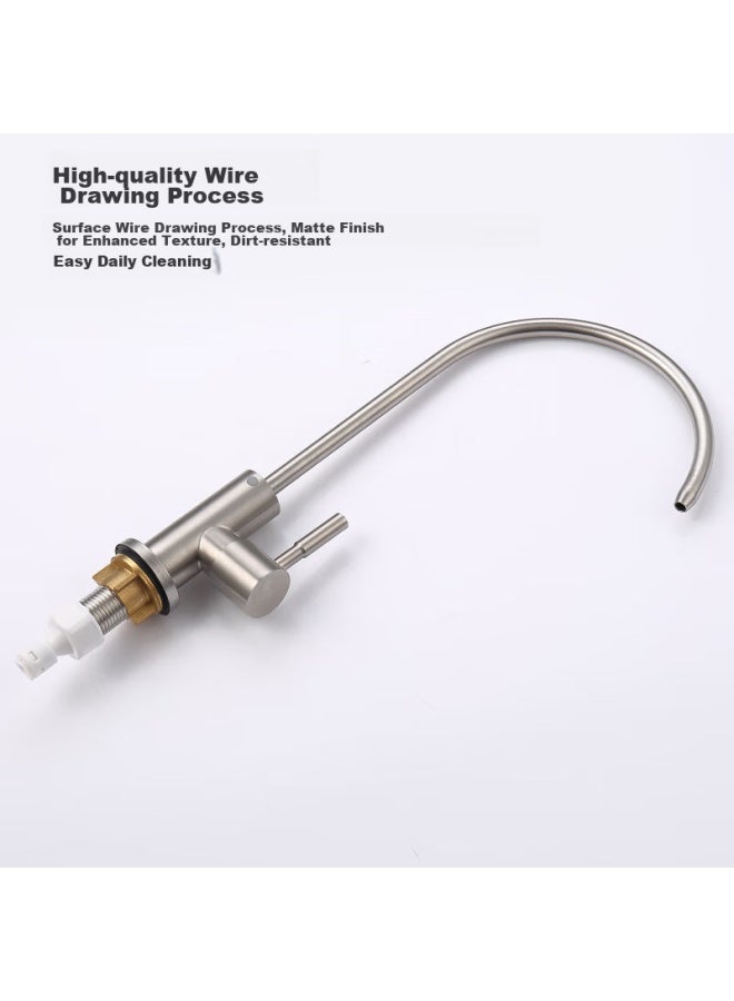 Larsd Direct Drinking Water Faucet, Pure Water Faucet, Water Purifier Faucet 4 Points/2 Points, 304 Stainless Steel Faucet Ld803 - Image 4