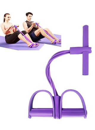 21 Piece Fitness Resistance Band Set with 4 Tube Pedal Ankle Puller, Sit-Up Leg Stretch Rope for Stretching, Arm. - pzsku/Z6B397D9D3170E47FB16AZ/45/_/1734161591/e9cc4b62-efb2-4fd7-ae2d-3b9e6360550c