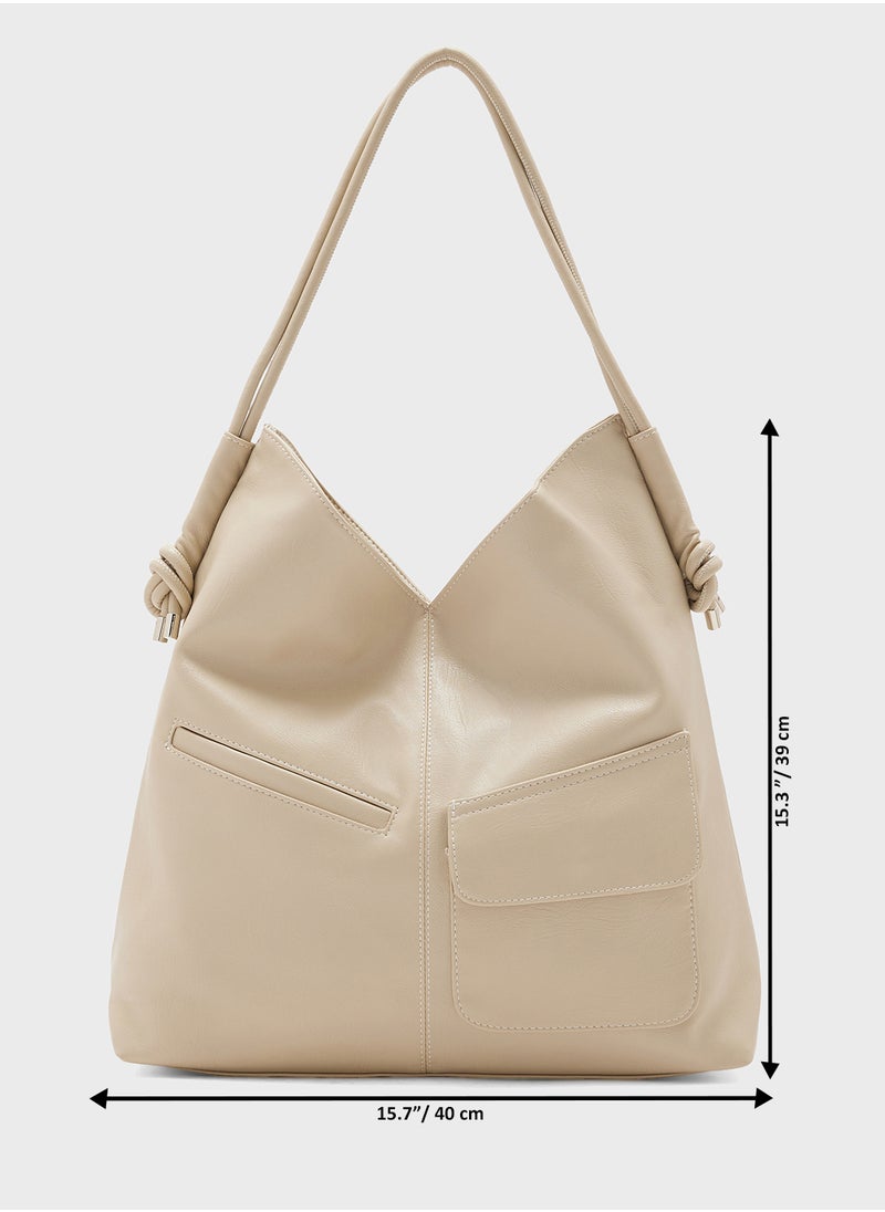ELLA - Casual Slouchy Shoulder Bag - Image 1