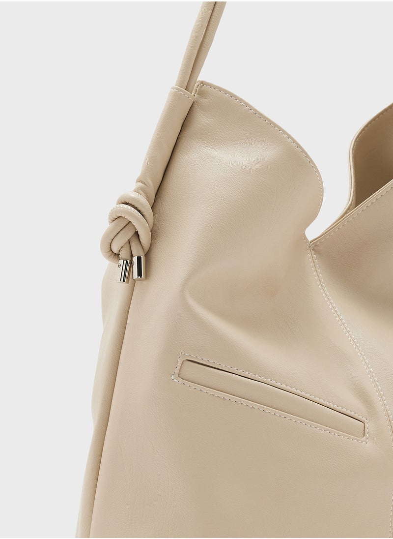 ELLA Casual Slouchy Shoulder Bag  - Image 4