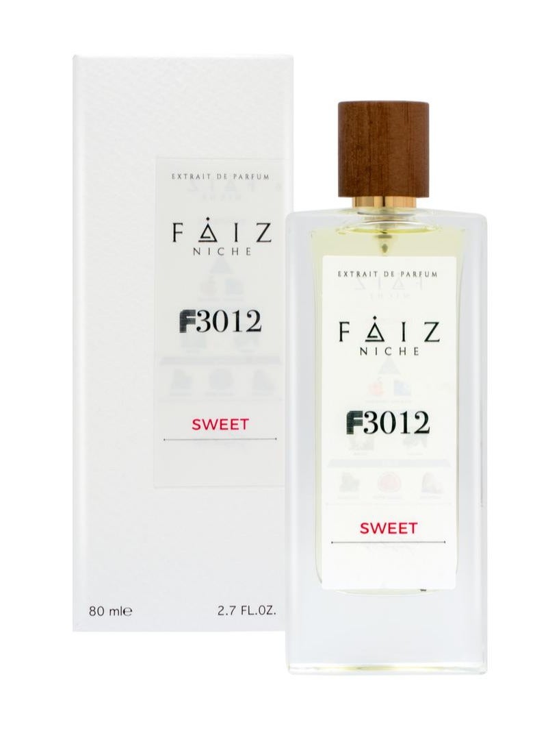 Faiz NICHE مجموعة فايس نيش العطرية الحلوة F3012 إكسترايت دو بارفان 80 مل - Image 2