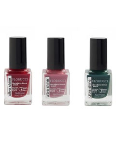 FLORUCCI Nail polish set consisting of 3 pieces 