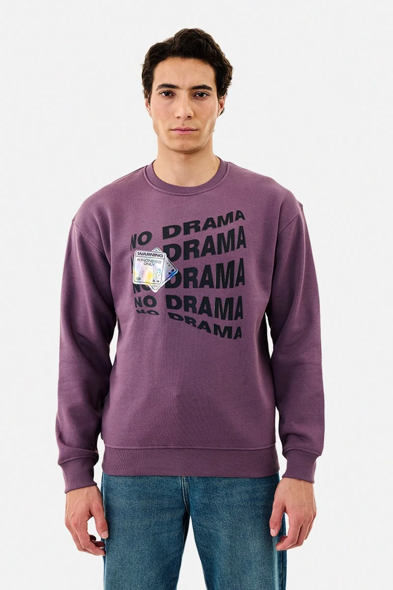 SNITCH No Drama Oversized Sweatshirt