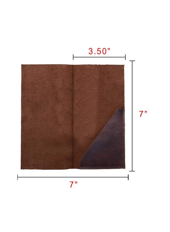 Hide & Drink Rustic Durable Leather Bifold Check Presenter Restaurant & Cafe Accessories Bill Holder For Waiter & Waitress Tip Holder Handmade (Bourbon Brown)  - Image 4