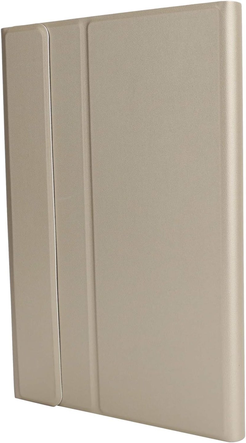 Gold Keyboard Cover with Touchpad Keys Holster Set for Samsung Tab A7 T500 T505 Tablet - Image 1