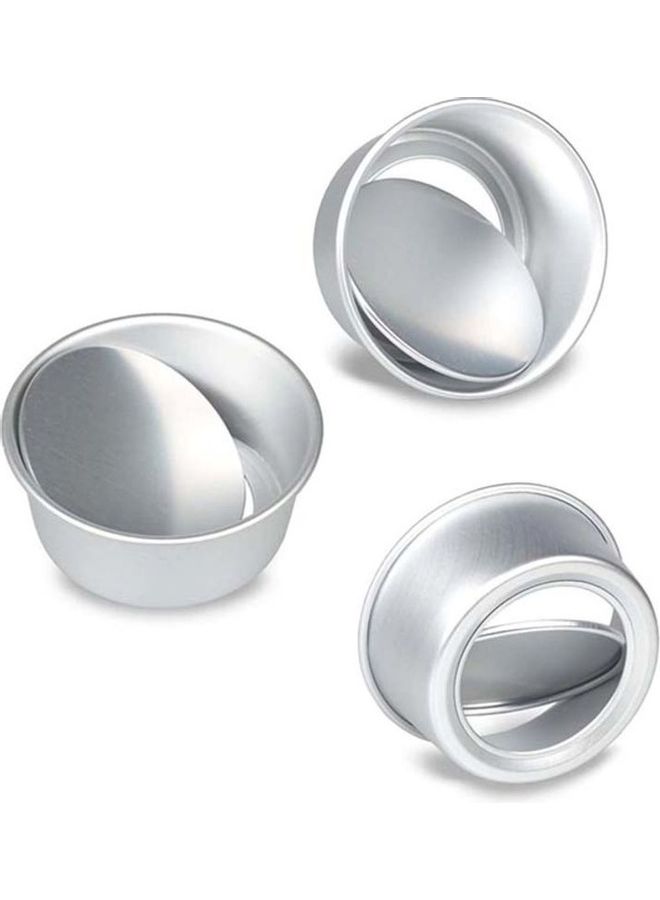 NIBEMINENT Round Removable Bottom Cheesecake Pan silver 15x17x7.5cm - Image 4