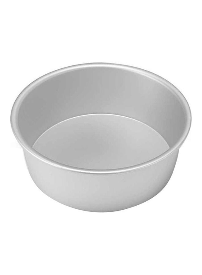 NIBEMINENT Round Removable Bottom Cheesecake Pan silver 15x17x7.5cm - Image 5