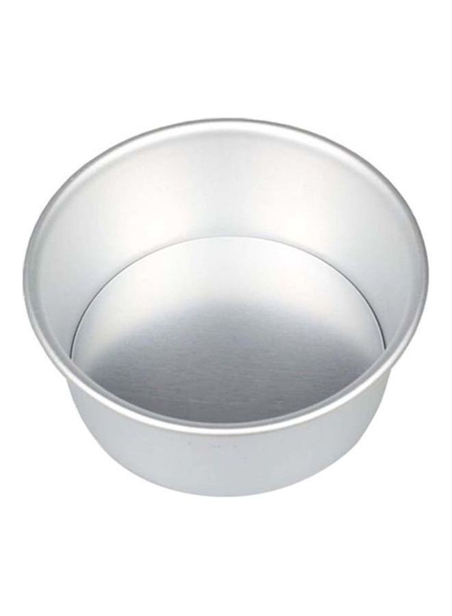 NIBEMINENT Round Removable Bottom Cheesecake Pan silver 15x17x7.5cm - Image 3