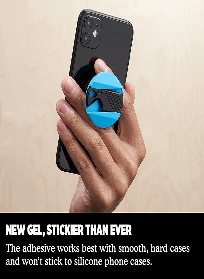 PopSockets: SOG Multi-Tool PopGrip, Phone Grip with Expanding Kickstand, PopSocket for Phone - Cyan - Image 5