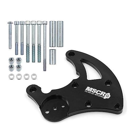 WnSEu R4 AC Bracket LS R4 High Mount A/C Bracket for Chevy LS Engines LS1 LS2 LS3 LS6 Truck Spacing - Image 2