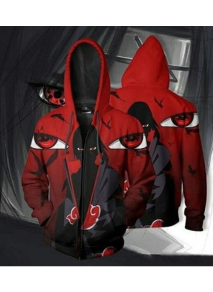 KUYING New NARUTO Zipper Casual Cardigan Jacket  - Image 1