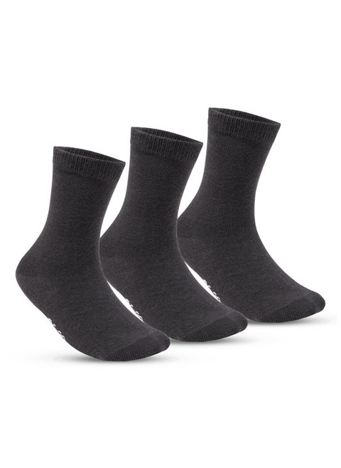 Kid's Pack of 3 Lycra Long Casual Socks