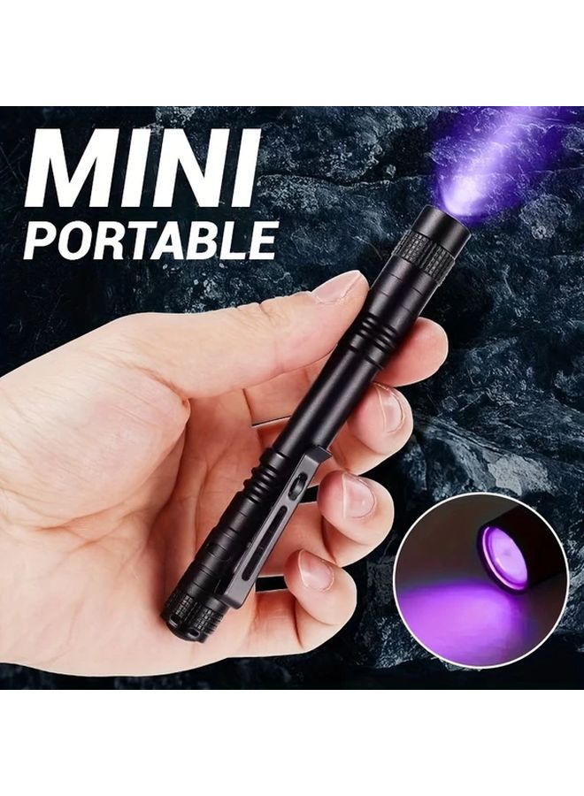 2pcs Black Light Flashlight 395nm UV Portable Torch For Nail Resin Curing Pet Stain Detection - Image 5