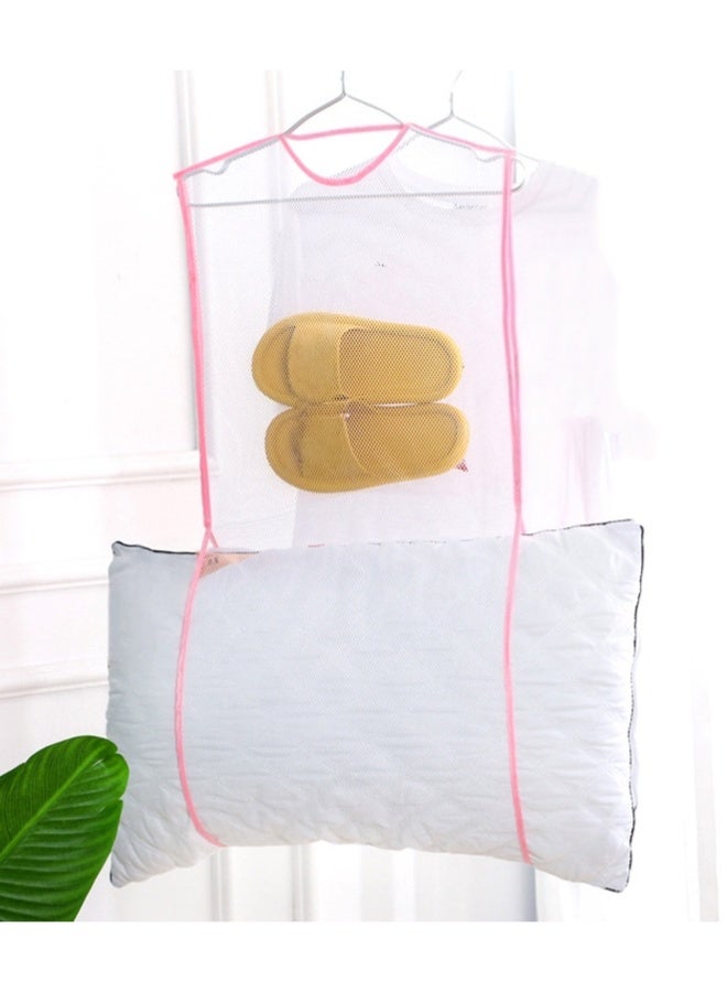 2-Piece Pillow Drying Nets in Different Sizes – Foldable Hanging Mesh Racks for Toys, Dolls, and More - Image 2