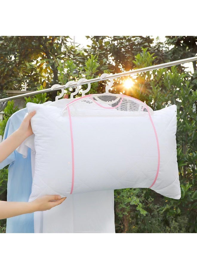 2-Piece Pillow Drying Nets in Different Sizes – Foldable Hanging Mesh Racks for Toys, Dolls, and More - Image 3