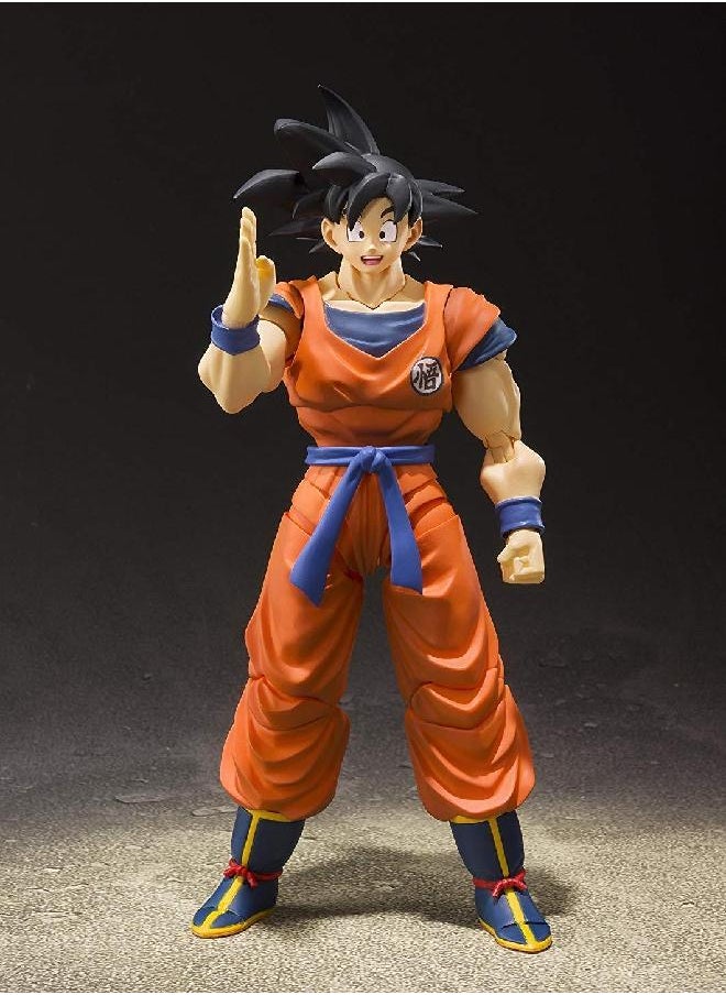 BANDAI NAMCO Entertainment - Dragon Ball Z Son Goku -A Saiyan Raised On Earth, Bandai S.H.Figuarts - Image 1