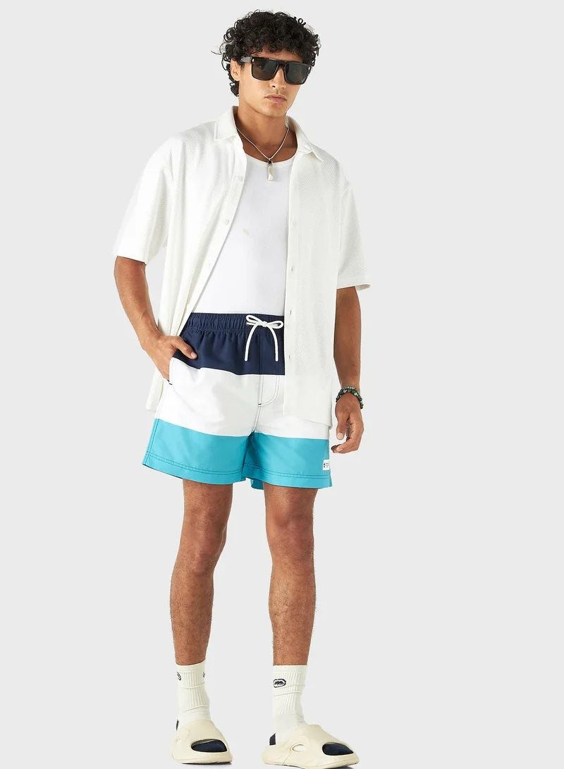 كابا Logo Swim Shorts