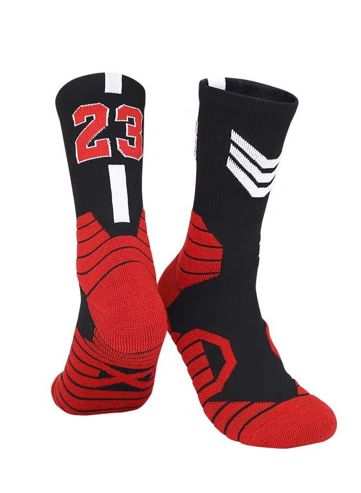 Kenzs Elite Basketball Socks, Athletic Socks with 3D Ankle Protection, Football & Running Socks, Compression Cushion Sport Socks Unisex - Image 2