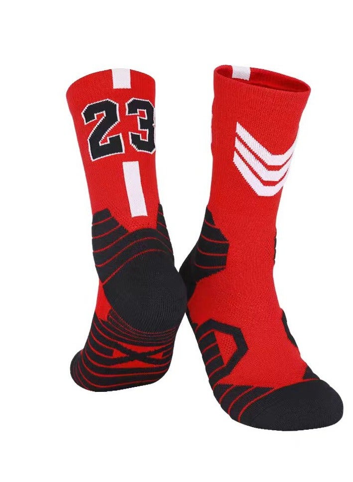 Kenzs Elite Basketball Socks, Athletic Socks with 3D Ankle Protection, Football & Running Socks, Compression Cushion Sport Socks Unisex - Image 3