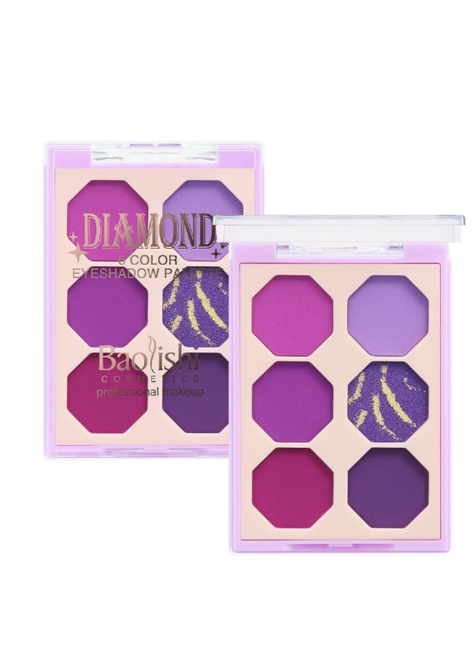 Baolishi - 1 Pack Eyeshadow Palette, Glitter Eye shadow Makeup, Eyeshadow Shiny Sparkle Shimmer Waterproof Pallete,Glitter Eye Eyeshadow Make Up - Image 1