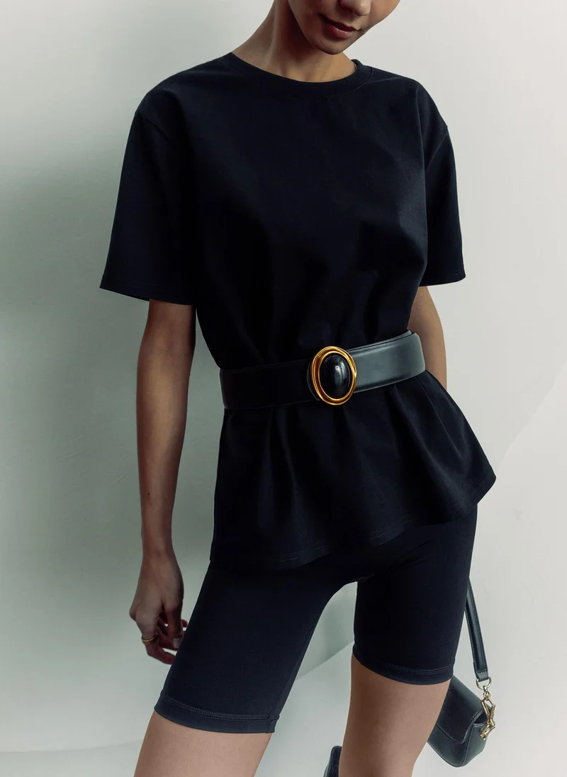 Lichi Monochrome loose T-shirt