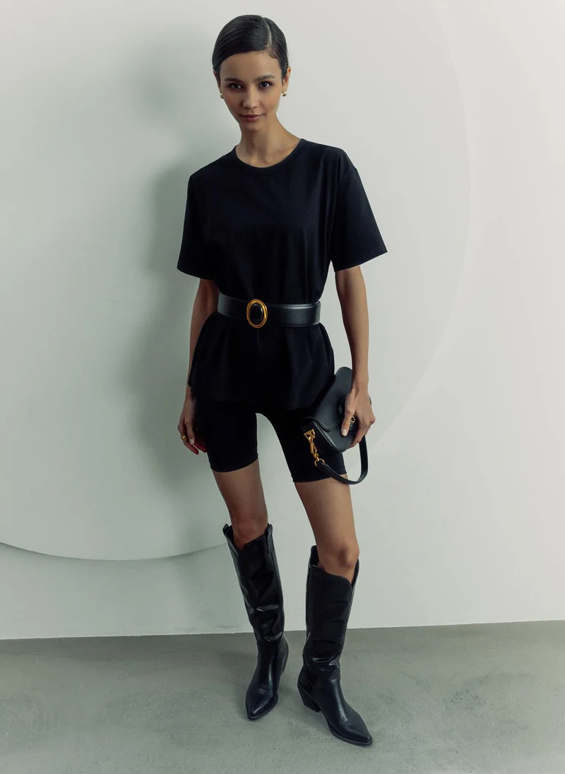 Lichi Monochrome loose T-shirt