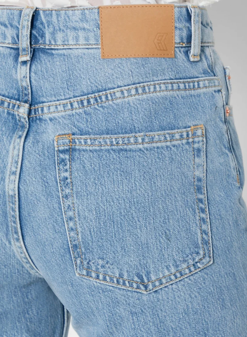 French Connection Palmira High Waist Straight Jeans